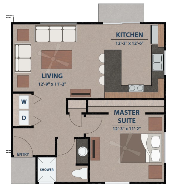 Floor Plans of Avilla Tanque Verde in Tucson, AZ